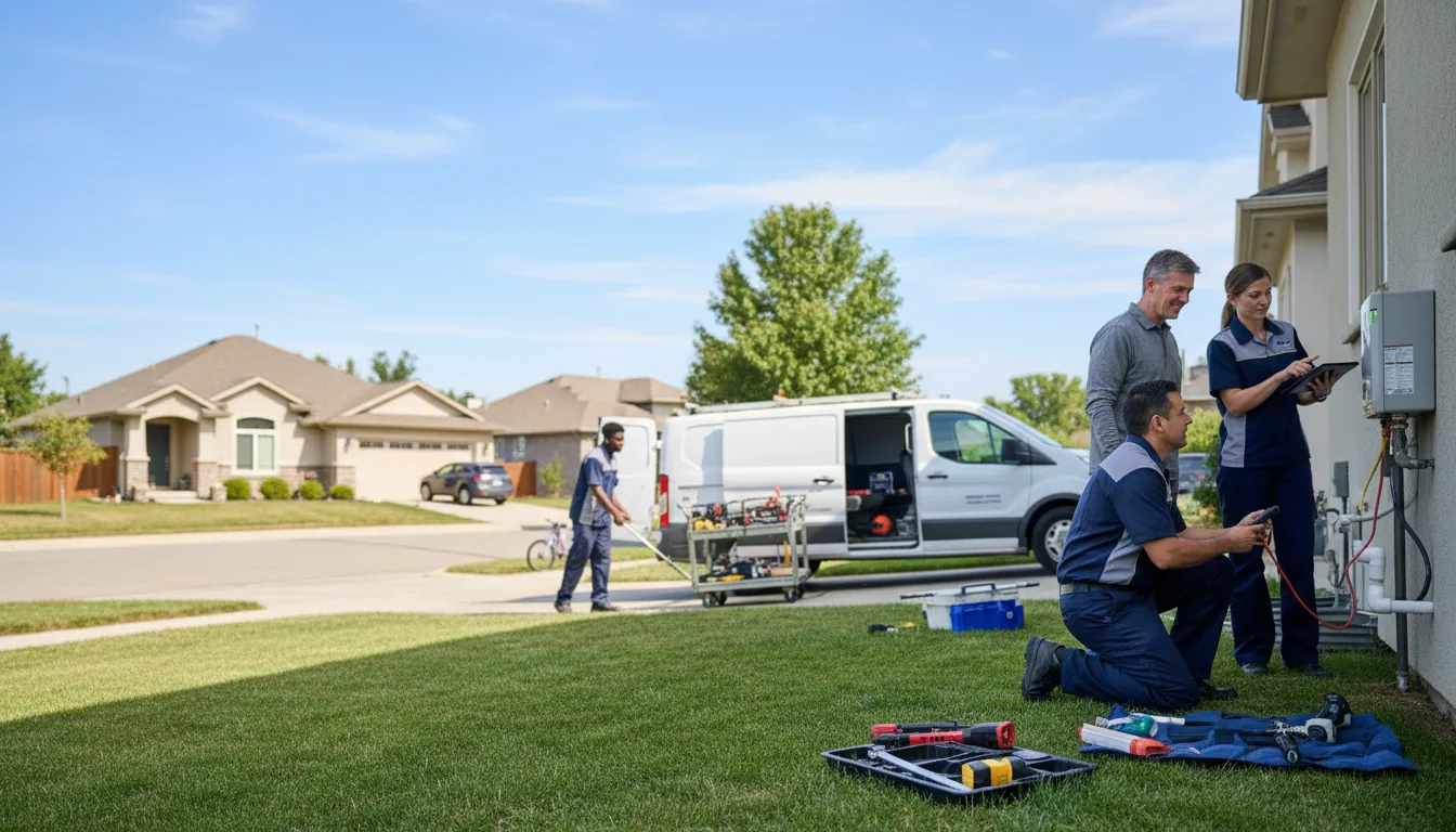 Tankless water heater service in Barstow, CA